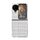 Per OPPO Find N3 Flip Plaid Fabric PC Custodia protettiva per telefono (bianco) Per OPPO Find N3 Flip Plaid Fabric PC Custodia protettiva per telefono (bianco)