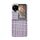 Per OPPO Find N3 Flip Plaid Fabric PC Custodia protettiva per telefono (viola) Per OPPO Find N3 Flip Plaid Fabric PC Custodia protettiva per telefono (viola)