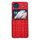 Per vivo X Flip Plaid Fabric PC Custodia protettiva per telefono (rosso)