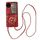 Per OPPO Find N3 Flip Camellia Plaid Fabric PC Phone Case con cordino lungo (rosso) Per OPPO Find N3 Flip Camellia Plaid Fabric PC Phone Case con cordino lungo (rosso)