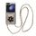 Per Samsung Galaxy Z Flip6 Camellia Plaid Fabric PC Phone Case con cordino lungo (bianco) Per Samsung Galaxy Z Flip6 Camellia Plaid Fabric PC Phone Case con cordino lungo (bianco)