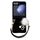 Per Samsung Galaxy Z Flip6 Custodia per telefono con copertura completa in peluche con cinturino (nero) Per Samsung Galaxy Z Flip6 Custodia per telefono con copertura completa in peluche con cinturino (nero)