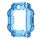 Per Xiaotiancai Z7S Half Coverage Hollow TPU Watch Custodia protettiva (blu trasparente) Per Xiaotiancai Z7S Half Coverage Hollow TPU Watch Custodia protettiva (blu trasparente)