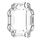 Per Xiaotiancai Z7S Half Coverage Hollow TPU Watch Custodia protettiva (trasparente) Per Xiaotiancai Z7S Half Coverage Hollow TPU Watch Custodia protettiva (trasparente)