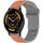 Per Garmin Watch 22mm Cinturino in silicone bicolore a forma di I (grigio + arancione)