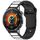Per Huawei Watch 22mm Cinturino in silicone bicolore a forma di I (nero + bianco) Per Huawei Watch 22mm Cinturino in silicone bicolore a forma di I (nero + bianco)