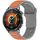 Per Huawei Watch 22mm Cinturino in silicone bicolore a forma di I (grigio + arancione) Per Huawei Watch 22mm Cinturino in silicone bicolore a forma di I (grigio + arancione)