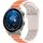 Per Huawei Watch 20mm Cinturino in silicone bicolore a forma di I (Starlight + arancione) Per Huawei Watch 20mm Cinturino in silicone bicolore a forma di I (Starlight + arancione)