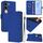 For vivo V40 Lite 5G IDN Skin Feel Solid Color Leather Phone Case with Lanyard(Dark Blue) For vivo V40 Lite 5G IDN Skin Feel Solid Color Leather Phone Case with Lanyard(Dark Blue)
