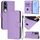For vivo V40 Lite 5G IDN Skin Feel Solid Color Leather Phone Case with Lanyard(Lavender Purple) For vivo V40 Lite 5G IDN Skin Feel Solid Color Leather Phone Case with Lanyard(Lavender Purple)