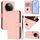 For vivo Y300 Pro Skin Feel Solid Color Leather Phone Case with Lanyard(Pink) For vivo Y300 Pro Skin Feel Solid Color Leather Phone Case with Lanyard(Pink)