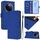 For vivo Y300 Pro Skin Feel Solid Color Leather Phone Case with Lanyard(Dark Blue) For vivo Y300 Pro Skin Feel Solid Color Leather Phone Case with Lanyard(Dark Blue)