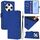 For OPPO Find X8 Pro Skin Feel Solid Color Leather Phone Case with Lanyard(Dark Blue) For OPPO Find X8 Pro Skin Feel Solid Color Leather Phone Case with Lanyard(Dark Blue)
