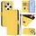 For OPPO Find X8 Pro Skin Feel Solid Color Leather Phone Case with Lanyard(Lemon Yellow) For OPPO Find X8 Pro Skin Feel Solid Color Leather Phone Case with Lanyard(Lemon Yellow)