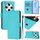 For OPPO Find X8 Pro Skin Feel Solid Color Leather Phone Case with Lanyard(Lake Blue) For OPPO Find X8 Pro Skin Feel Solid Color Leather Phone Case with Lanyard(Lake Blue)