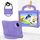 For Redmi Pad SE 8.7 2024 Handle Football Shaped EVA Shockproof Tablet Case(Light Purple) For Redmi Pad SE 8.7 2024 Handle Football Shaped EVA Shockproof Tablet Case(Light Purple)