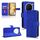 For vivo X200 Pro mini 5G Skin Feel Magnetic Flip Leather Phone Case(Blue) For vivo X200 Pro mini 5G Skin Feel Magnetic Flip Leather Phone Case(Blue)