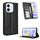 Per Honor X60i 5G Custodia per telefono in pelle con fibbia magnetica e texture retrò (nero) Per Honor X60i 5G Custodia per telefono in pelle con fibbia magnetica e texture retrò (nero)