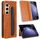 Per Samsung Galaxy Z Fold6 con slot per penna, fibbia magnetica, custodia in pelle con texture retrò (marrone) Per Samsung Galaxy Z Fold6 con slot per penna, fibbia magnetica, custodia in pelle con texture retrò (marrone)