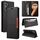 For Realme 9i GQUTROBE G01 RFID Anti-theft Leather Phone Case(Black)