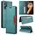 For Realme 9i GQUTROBE G01 RFID Anti-theft Leather Phone Case(Green)