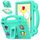 For Amazon Fire HD8 2024 / 2022 / HD8 Plus Handle Kickstand Children EVA Shockproof Tablet Case(MintGreen) For Amazon Fire HD8 2024 / 2022 / HD8 Plus Handle Kickstand Children EVA Shockproof Tablet Case(MintGreen)