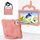 For Honor Pad X9 Handle Football Shaped EVA Shockproof Tablet Case(Light Pink) For Honor Pad X9 Handle Football Shaped EVA Shockproof Tablet Case(Light Pink)