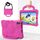 For Honor Pad V7 10.4 2024 Handle Football Shaped EVA Shockproof Tablet Case(Rose Red) For Honor Pad V7 10.4 2024 Handle Football Shaped EVA Shockproof Tablet Case(Rose Red)