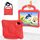 For Honor Pad V7 11 2021 Handle Football Shaped EVA Shockproof Tablet Case(Red) For Honor Pad V7 11 2021 Handle Football Shaped EVA Shockproof Tablet Case(Red)