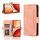 Per OPPO Reno12 F 5G Custodia in pelle con slot per schede e texture in vitello (rosa) Per OPPO Reno12 F 5G Custodia in pelle con slot per schede e texture in vitello (rosa)