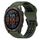 Per Garmin Fenix 8 AMOLED 47mm cinturino in silicone bicolore con fibbia inversa da 22mm (verde militare+nero) Per Garmin Fenix 8 AMOLED 47mm cinturino in silicone bicolore con fibbia inversa da 22mm (verde militare+nero)