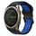 Per Garmin Fenix 8 MIP 47mm cinturino in silicone bicolore con fibbia inversa da 22mm (nero+blu) Per Garmin Fenix 8 MIP 47mm cinturino in silicone bicolore con fibbia inversa da 22mm (nero+blu)