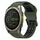 Per Garmin Fenix ​​8 MIP 47mm cinturino in silicone bicolore con fibbia inversa da 22mm (verde militare+nero)