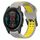Per Garmin Fenix E 47mm cinturino in silicone bicolore con fibbia inversa da 22mm (grigio+giallo) Per Garmin Fenix E 47mm cinturino in silicone bicolore con fibbia inversa da 22mm (grigio+giallo)