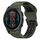 Per Garmin Fenix ​​E 47mm cinturino in silicone bicolore con fibbia inversa da 22mm (verde militare+nero)