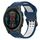 Per Garmin Fenix E 47mm cinturino in silicone bicolore con fibbia inversa da 22mm (blu+bianco) Per Garmin Fenix E 47mm cinturino in silicone bicolore con fibbia inversa da 22mm (blu+bianco)