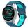 Per Garmin Fenix 8 AMOLED 43mm cinturino in silicone bicolore con fibbia inversa da 20mm (blu+verde acqua) Per Garmin Fenix 8 AMOLED 43mm cinturino in silicone bicolore con fibbia inversa da 20mm (blu+verde acqua)
