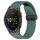 Per Garmin Enduro 3 Hole Folding Buckle 26mm Cinturino in silicone per orologio (verde scuro) Per Garmin Enduro 3 Hole Folding Buckle 26mm Cinturino in silicone per orologio (verde scuro)