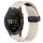 Per Garmin Enduro 3 Hole Folding Buckle 26mm Cinturino in silicone per orologio (colore Starlight)