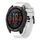 Per Garmin Fenix 8 AMOLED 47mm Quick Release 22mm Cinturino in silicone (bianco) Per Garmin Fenix 8 AMOLED 47mm Quick Release 22mm Cinturino in silicone (bianco)