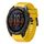 Per Garmin Fenix 8 AMOLED 47mm Quick Release 22mm Cinturino in silicone (giallo) Per Garmin Fenix 8 AMOLED 47mm Quick Release 22mm Cinturino in silicone (giallo)