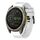 Per Garmin Fenix 8 MIP 47mm Quick Release 22mm Cinturino in silicone (bianco) Per Garmin Fenix 8 MIP 47mm Quick Release 22mm Cinturino in silicone (bianco)