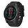 Per Garmin Fenix ​​E 47mm Quick Release 22mm cinturino in silicone (nero)