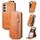 Per Samsung Galaxy S24 FE 5G Custodia in pelle con cerniera e flip verticale (marrone) Per Samsung Galaxy S24 FE 5G Custodia in pelle con cerniera e flip verticale (marrone)