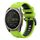 Per Garmin Fenix 8 MIP 47mm Sports Cinturino in silicone bicolore da 22mm (lime+nero) Per Garmin Fenix 8 MIP 47mm Sports Cinturino in silicone bicolore da 22mm (lime+nero)
