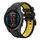 Per Garmin Fenix E 47mm Sports Cinturino in silicone bicolore da 22mm (nero+giallo) Per Garmin Fenix E 47mm Sports Cinturino in silicone bicolore da 22mm (nero+giallo)