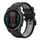 Per Garmin Fenix ​​E 47mm Sports cinturino in silicone bicolore da 22mm (nero+grigio)