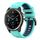 Per Garmin Quatix 7 Pro Sports cinturino in silicone bicolore da 22 mm (verde menta + blu notte) Per Garmin Quatix 7 Pro Sports cinturino in silicone bicolore da 22 mm (verde menta + blu notte)