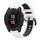 Per Garmin Fenix 7 Pro 47mm Sports Cinturino in silicone bicolore da 22mm (bianco+retro) Per Garmin Fenix 7 Pro 47mm Sports Cinturino in silicone bicolore da 22mm (bianco+retro)