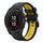 Per Garmin Fenix 7 Pro 47mm Sportivo Cinturino in silicone bicolore 22mm (nero+giallo) Per Garmin Fenix 7 Pro 47mm Sportivo Cinturino in silicone bicolore 22mm (nero+giallo)